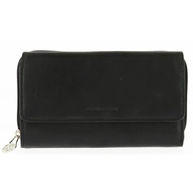 Compagnon Porte-Chéquier A Rabat En Cuir Huile^Arthur et Aston Discount