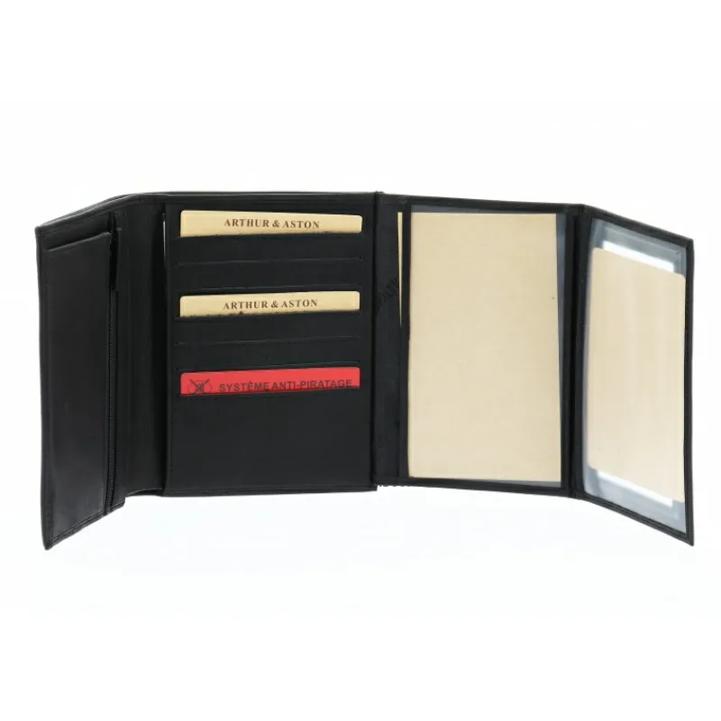 Grand Portefeuille Louis En Cuir Gras^Arthur et Aston Discount