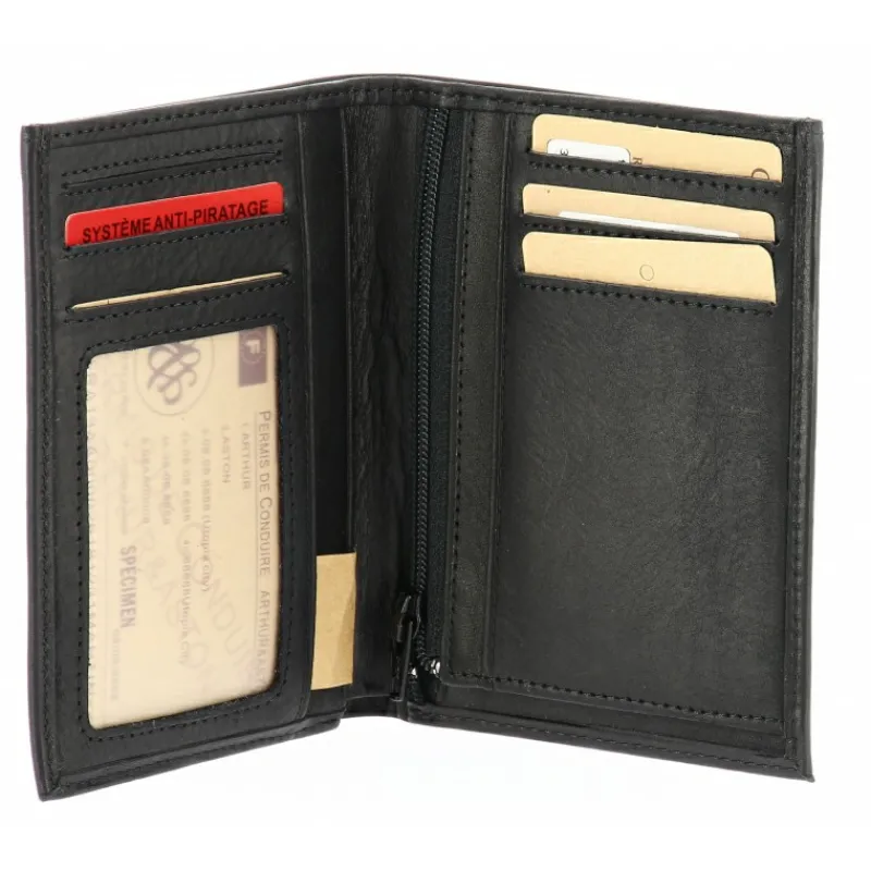 Petit Portefeuille Louis Cuir Gras^Arthur et Aston Best