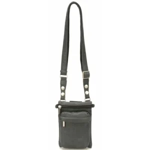Pochette Plate Travers Ou Ceinture Cristiano Cuir Destroy^Arthur et Aston Cheap