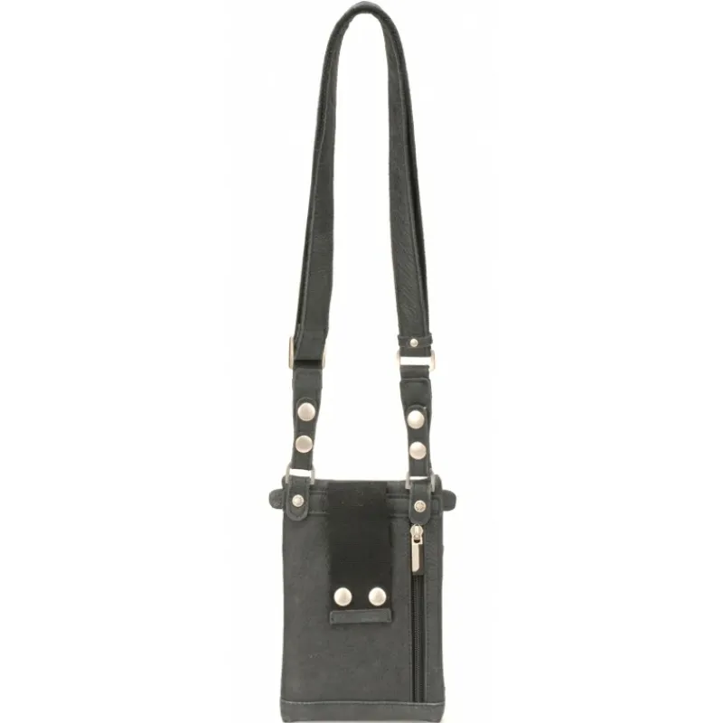 Pochette Plate Travers Ou Ceinture Cristiano Cuir Destroy^Arthur et Aston Cheap