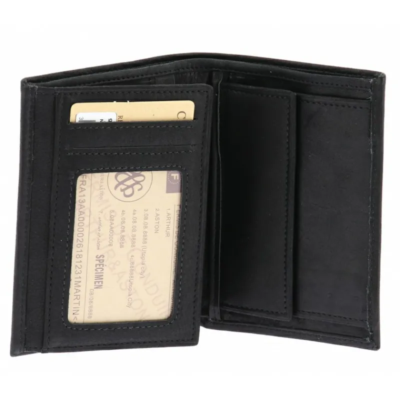 Portefeuille Cuir Vachette Gras^Arthur et Aston Outlet