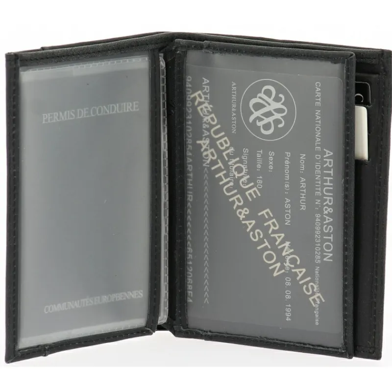 Portefeuille Diego Cuir Vachette^Arthur et Aston Discount