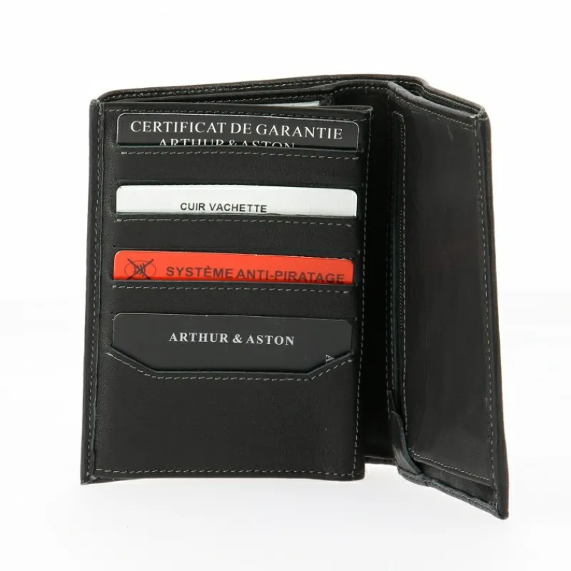 Portefeuille Novak Cuir Pleine Fleur^Arthur et Aston Outlet