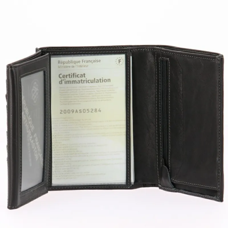 Portefeuille Novak Cuir Pleine Fleur^Arthur et Aston Outlet
