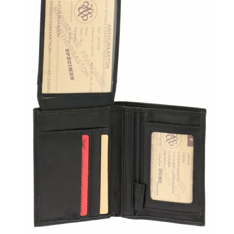 Portefeuille Petit Format Louis Cuir Gras^Arthur et Aston Best Sale