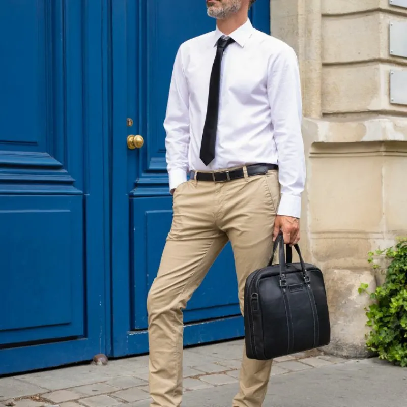 Porte-Ordinateur Cuir Johany^Arthur et Aston Shop