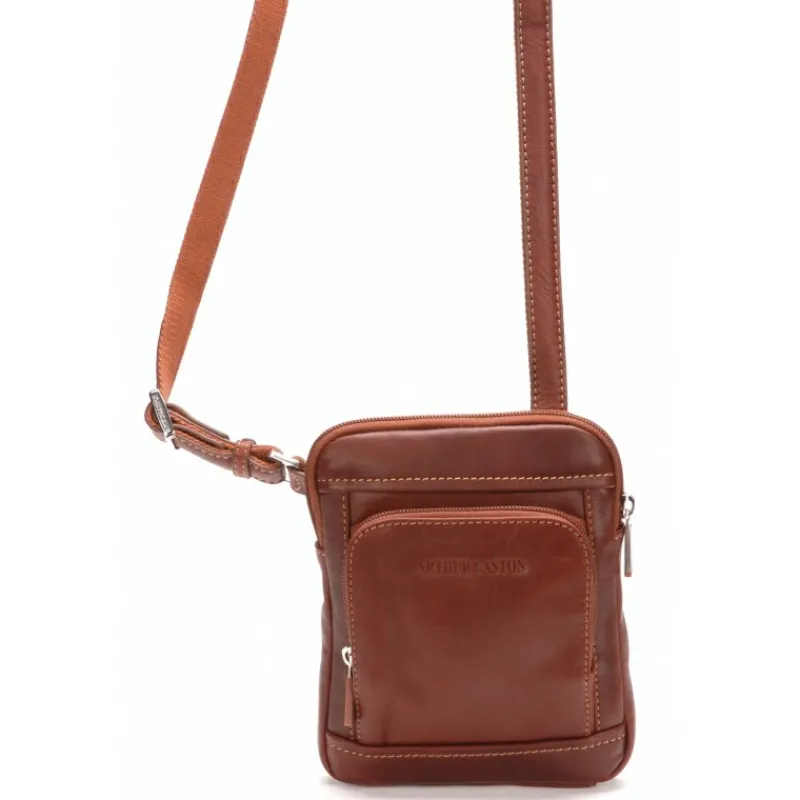 Sac Body Bag Petit Modele Pablo Cuir Plonge^Arthur et Aston Discount