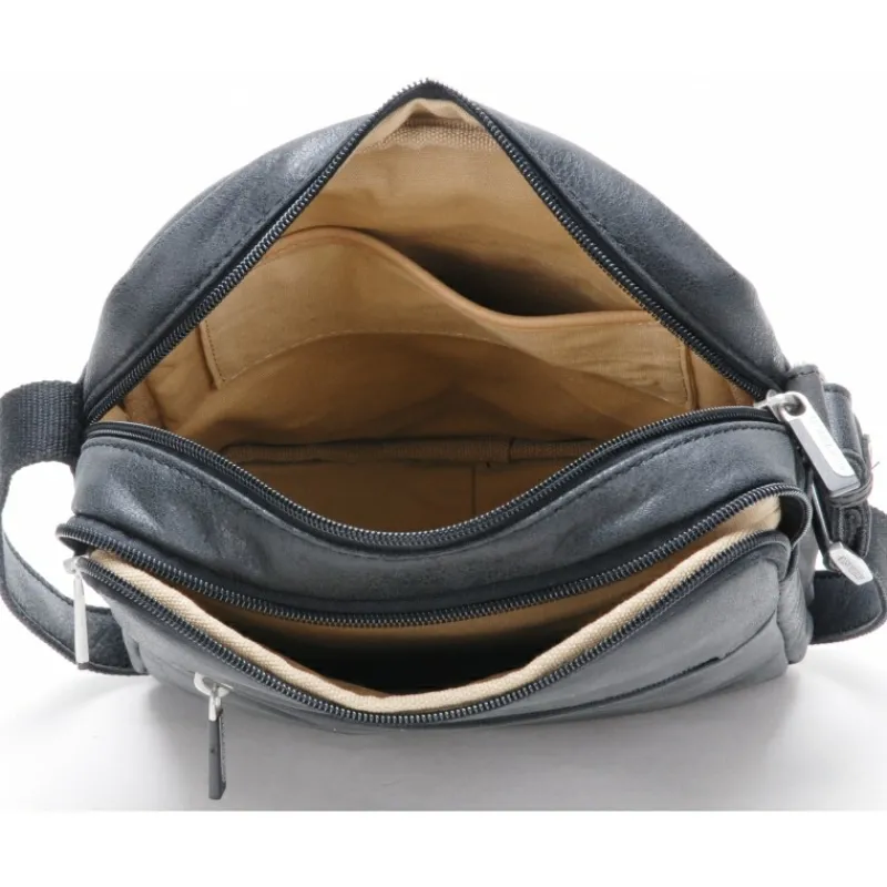 Sacoche Travers Grand Modele Cristiano Cuir Destroy^Arthur et Aston Store