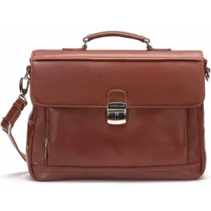 Serviette 1 Soufflet Pablo Cuir Plonge^Arthur et Aston Clearance