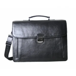 Serviette 2 Soufflets Georges Cuir Vachette^Arthur et Aston New