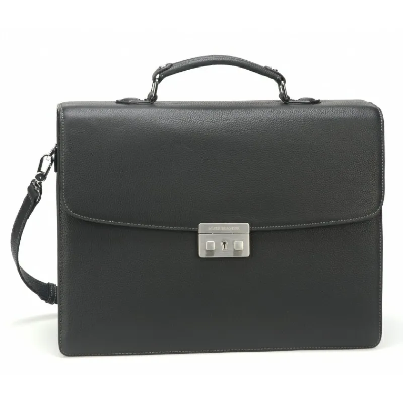 Serviette Antoine Cuir Vachette^Arthur et Aston Shop